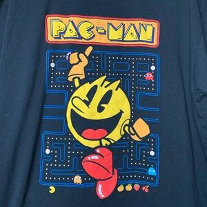 Pac-Man Black Graphic T-Shirt